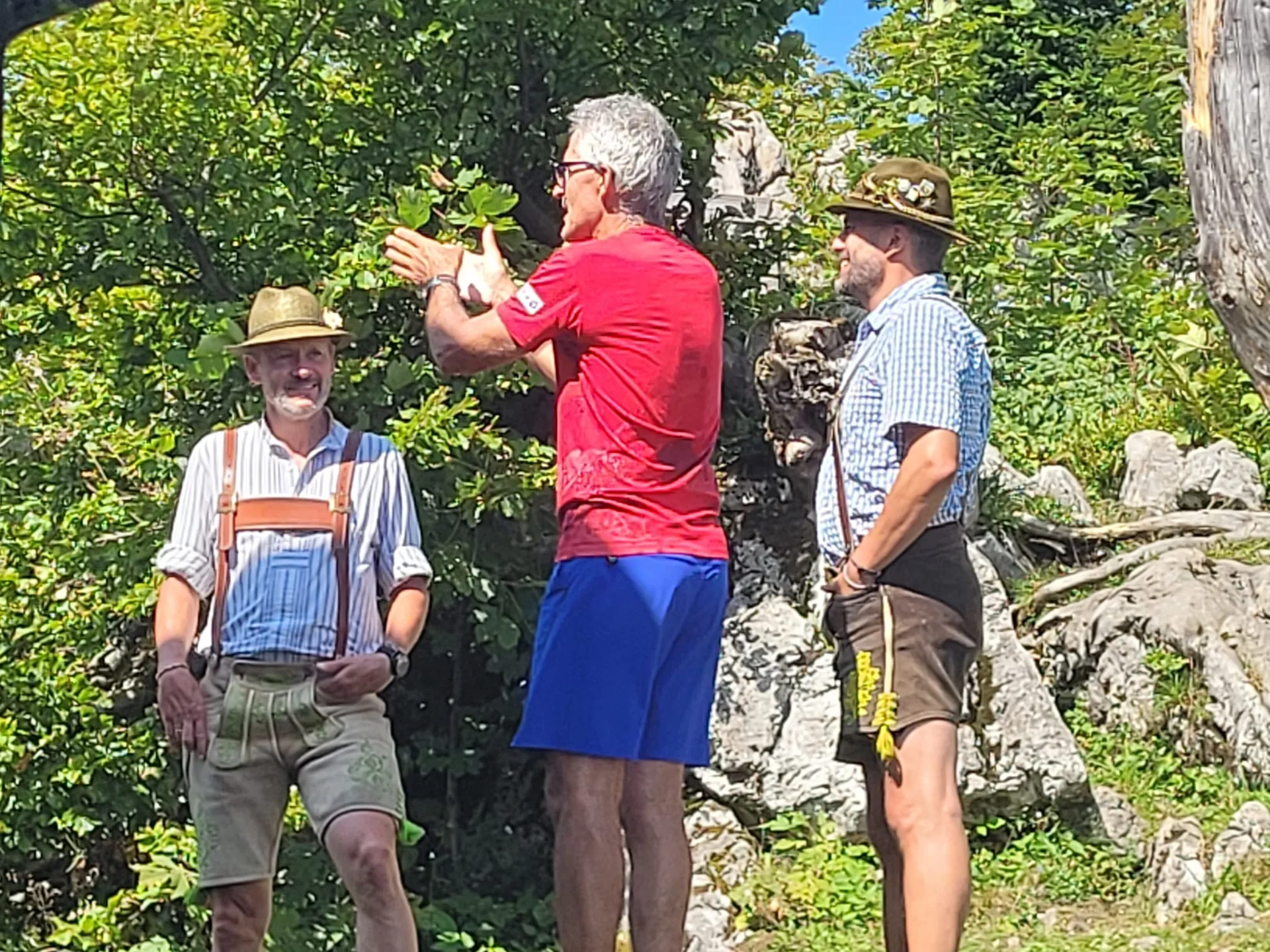   Besuch der Lambacher Hütte | © DAV Laufen