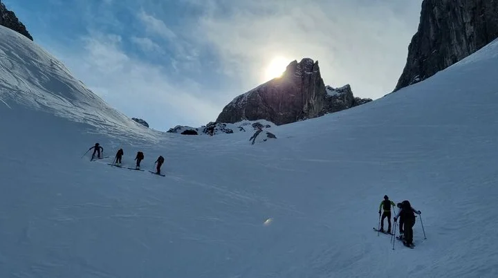 Skitour ins Grießner Kar | © DAV Laufen