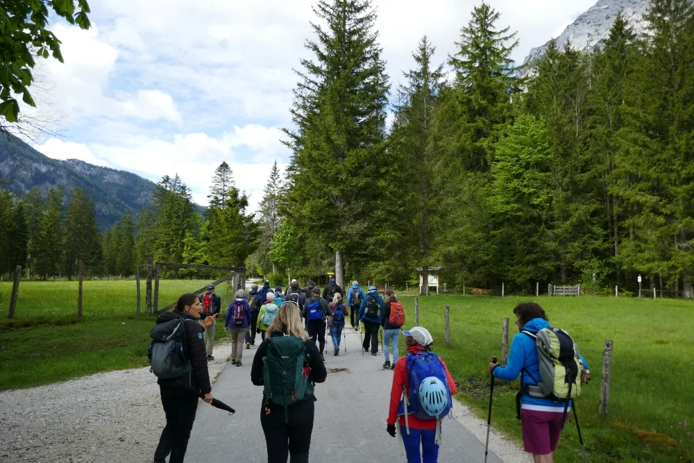 Fachexkursion | © DAV Laufen