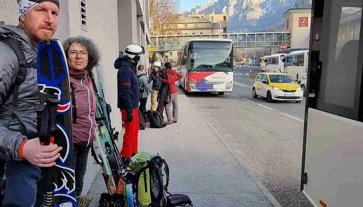 Skitour mit Öffis | © DAV Laufen