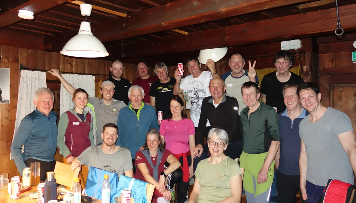 Skitourentreffen Laufener Hütte | © DAV Laufen