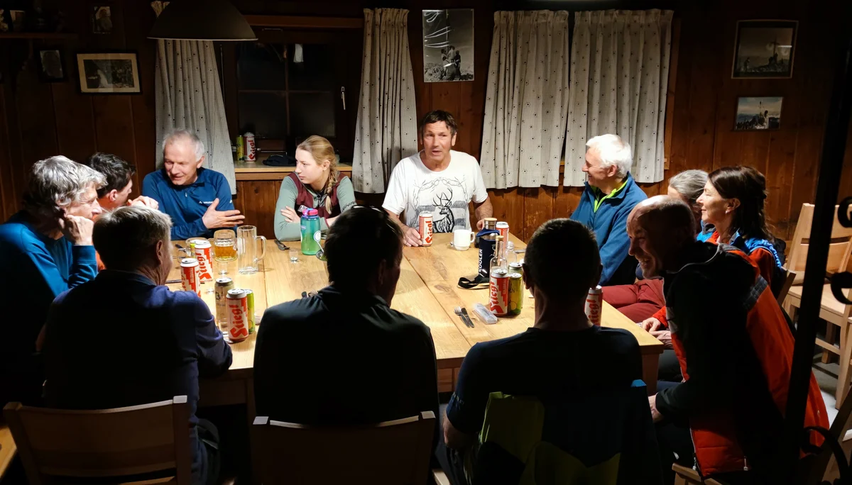 Skitourentreffen Laufener Hütte | © DAV Laufen