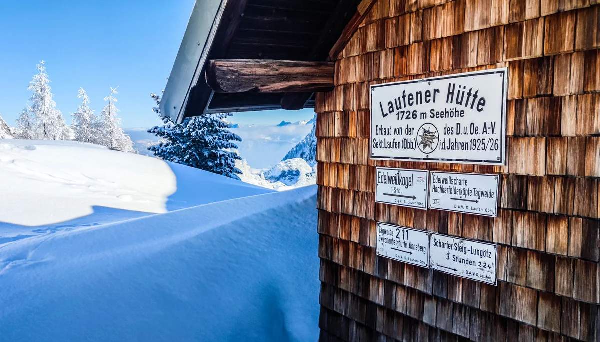 Skitourentreffen Laufener Hütte | © DAV Laufen