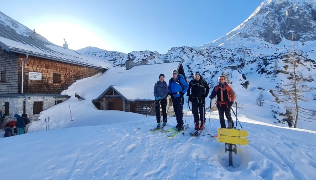 Skitourenwochenende mit der Patensektion Wasserburg | © DAV Laufen