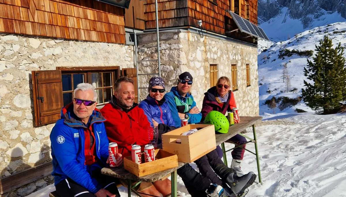 Skitourenwochenende mit der Patensektion Wasserburg | © DAV Laufen