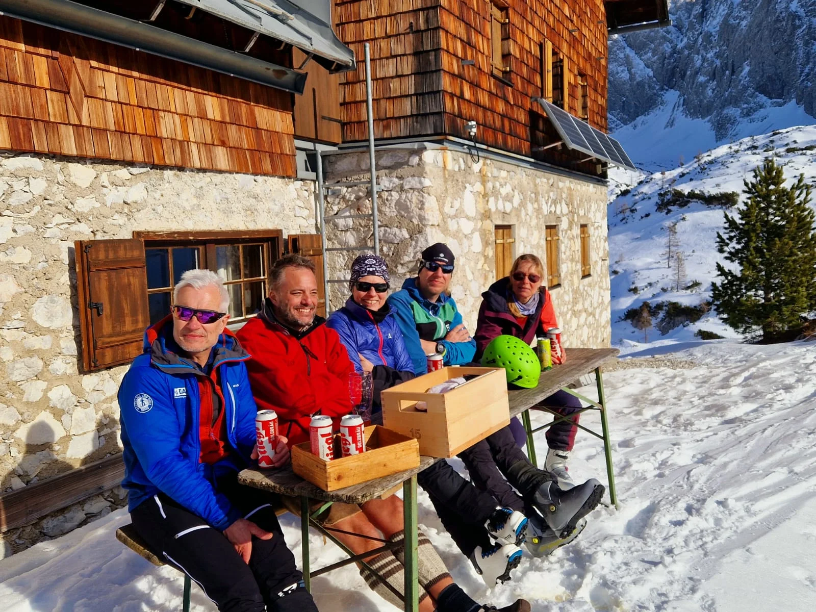 Skitourenwochenende mit der Patensektion Wasserburg | © DAV Laufen