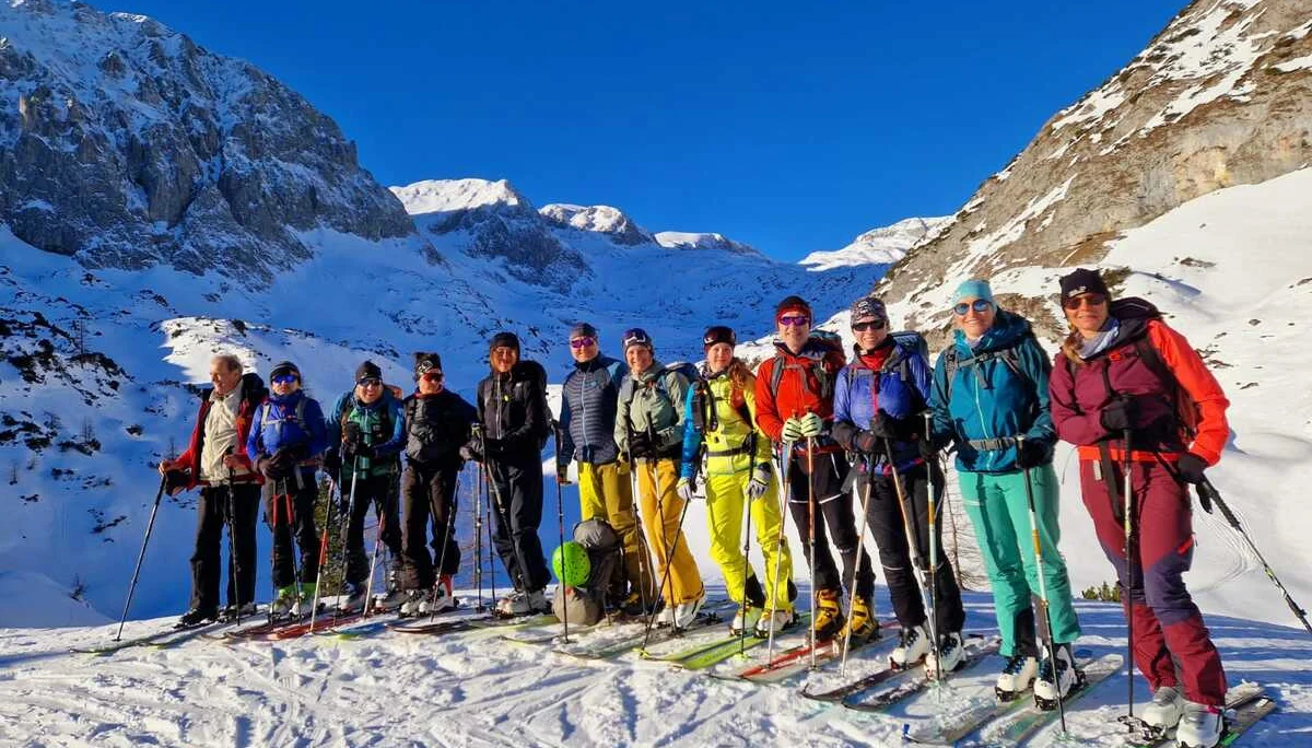 Skitourenwochenende mit der Patensektion Wasserburg | © DAV Laufen