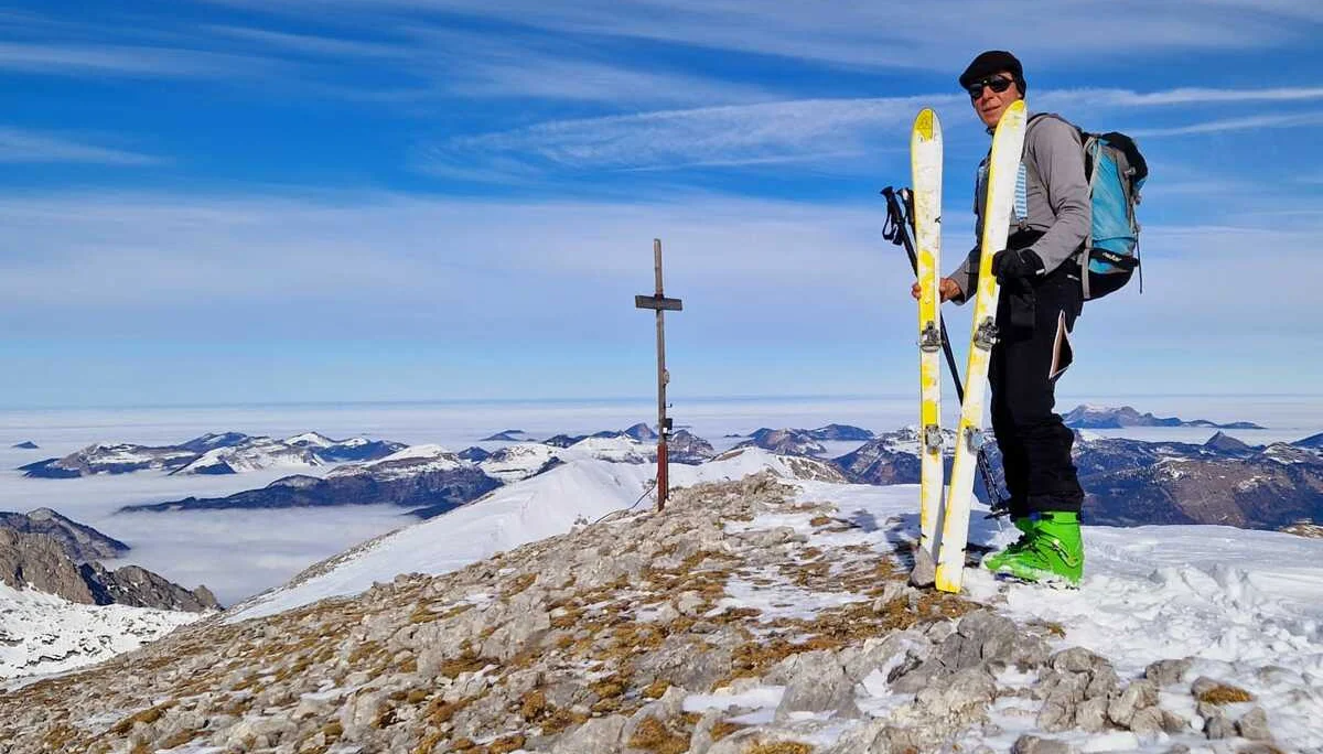 Skitourenwochenende mit der Patensektion Wasserburg | © DAV Laufen