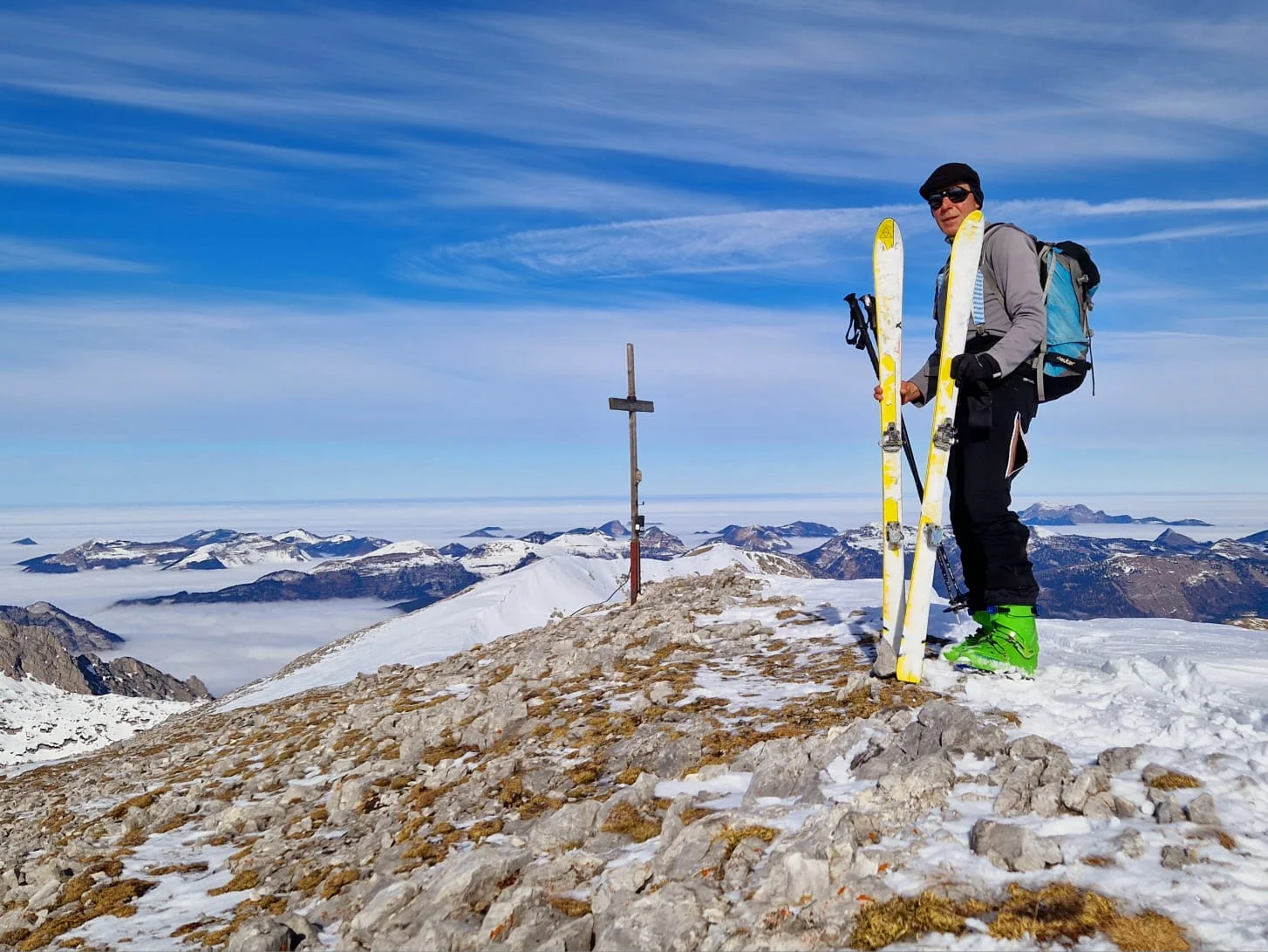 Skitourenwochenende mit der Patensektion Wasserburg | © DAV Laufen