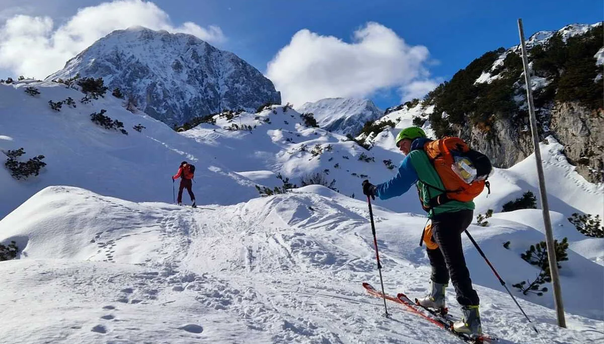 Skitourenwochenende mit der Patensektion Wasserburg | © DAV Laufen