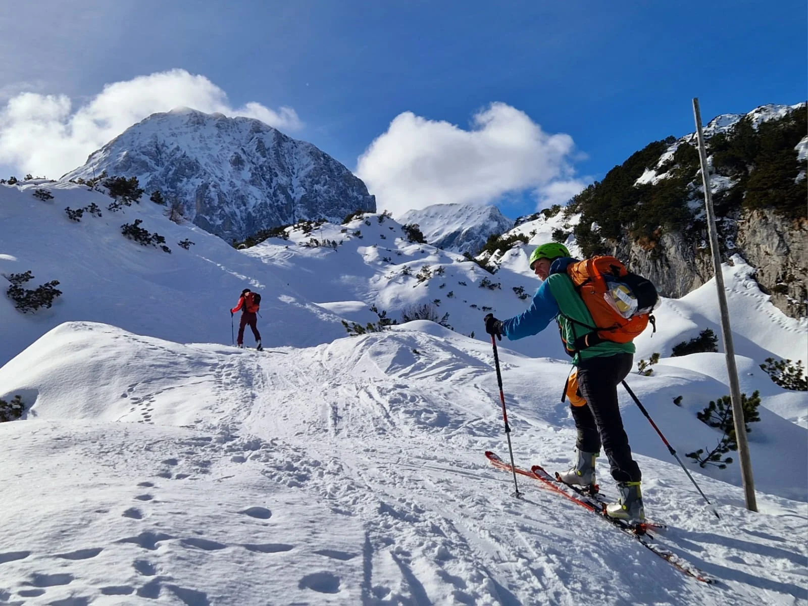 Skitourenwochenende mit der Patensektion Wasserburg | © DAV Laufen
