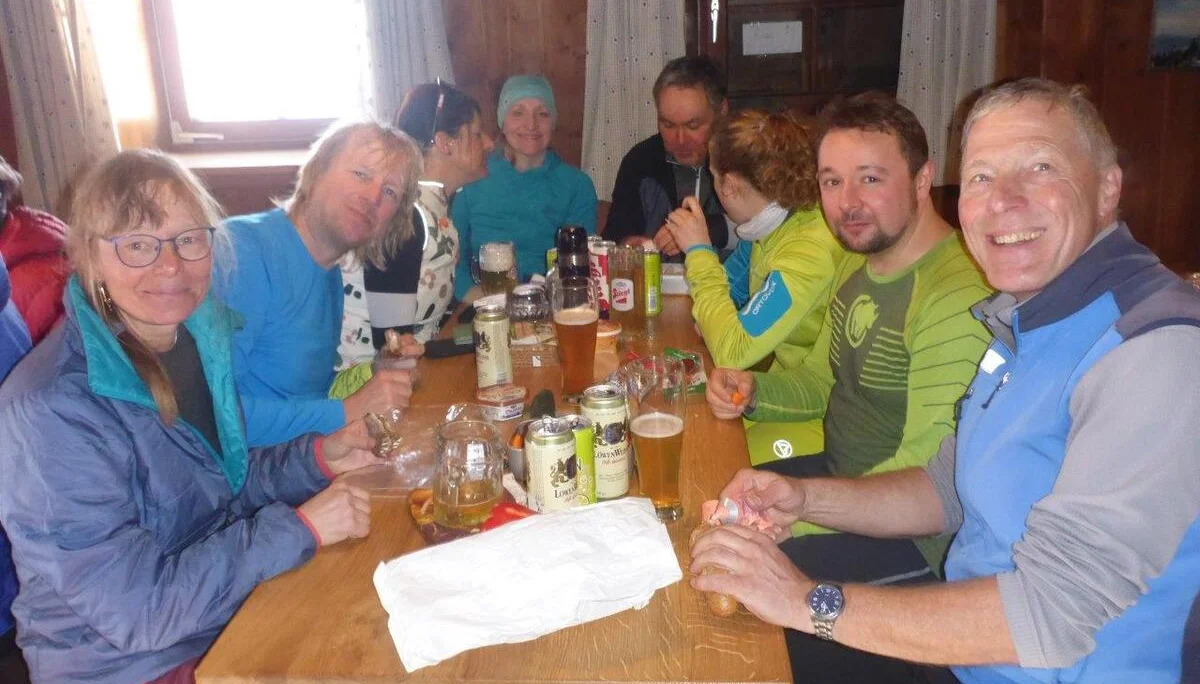 Skitourenwochenende mit der Patensektion Wasserburg | © DAV Laufen