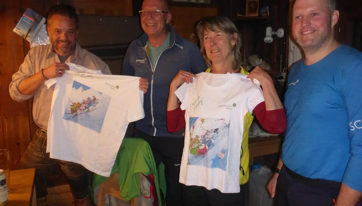 Skitourenwochenende mit der Patensektion Wasserburg | © DAV Laufen