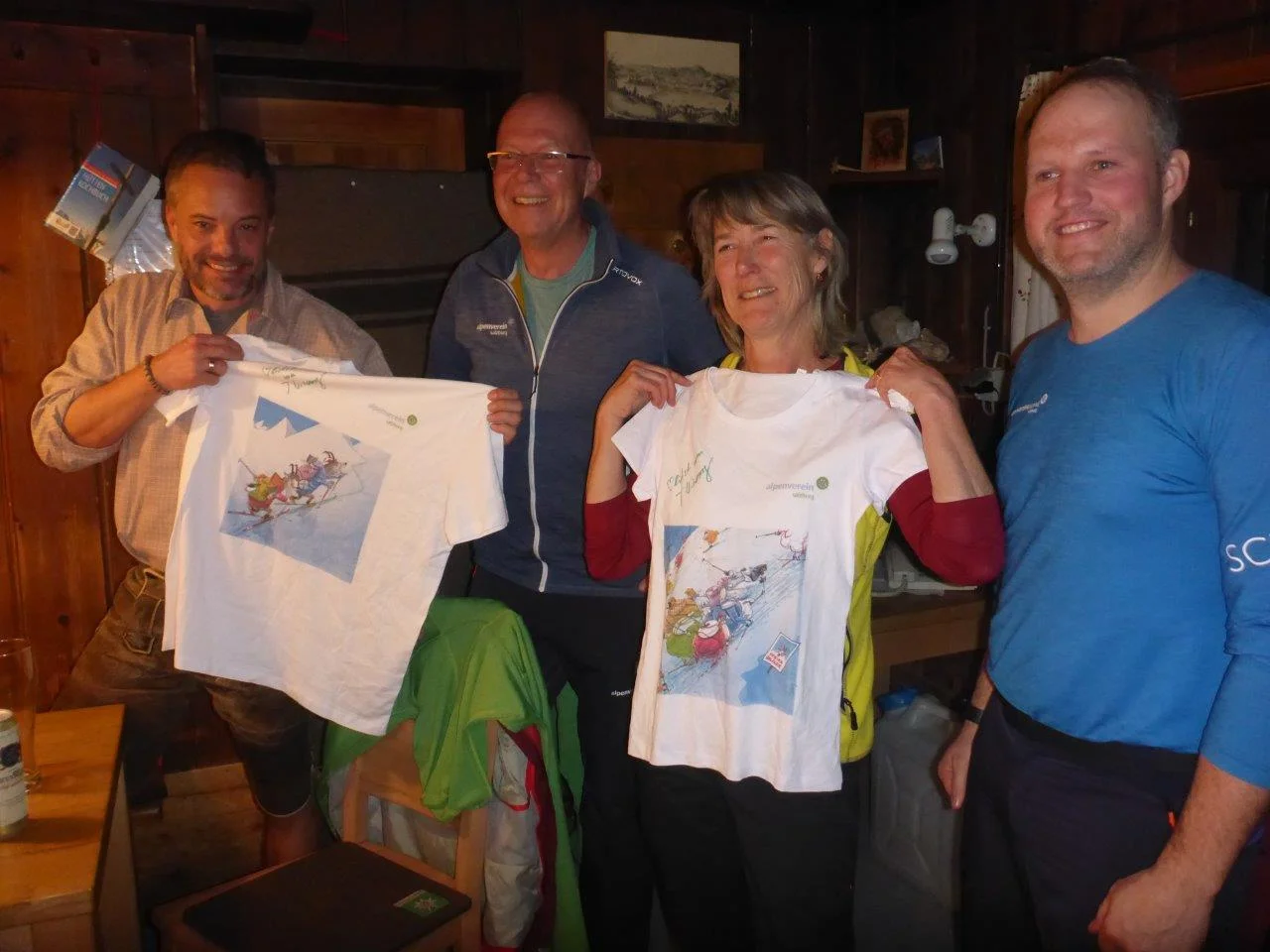 Skitourenwochenende mit der Patensektion Wasserburg | © DAV Laufen