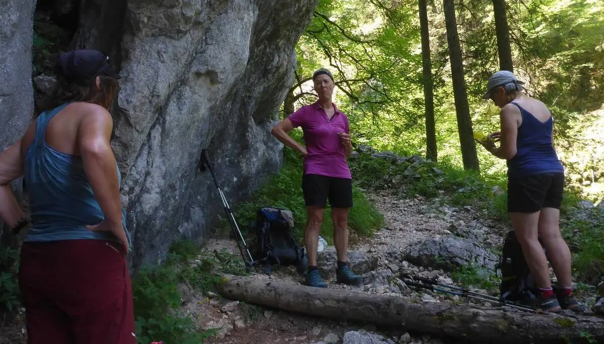 Besuch_beim_Nachbarn | © DAV Laufen