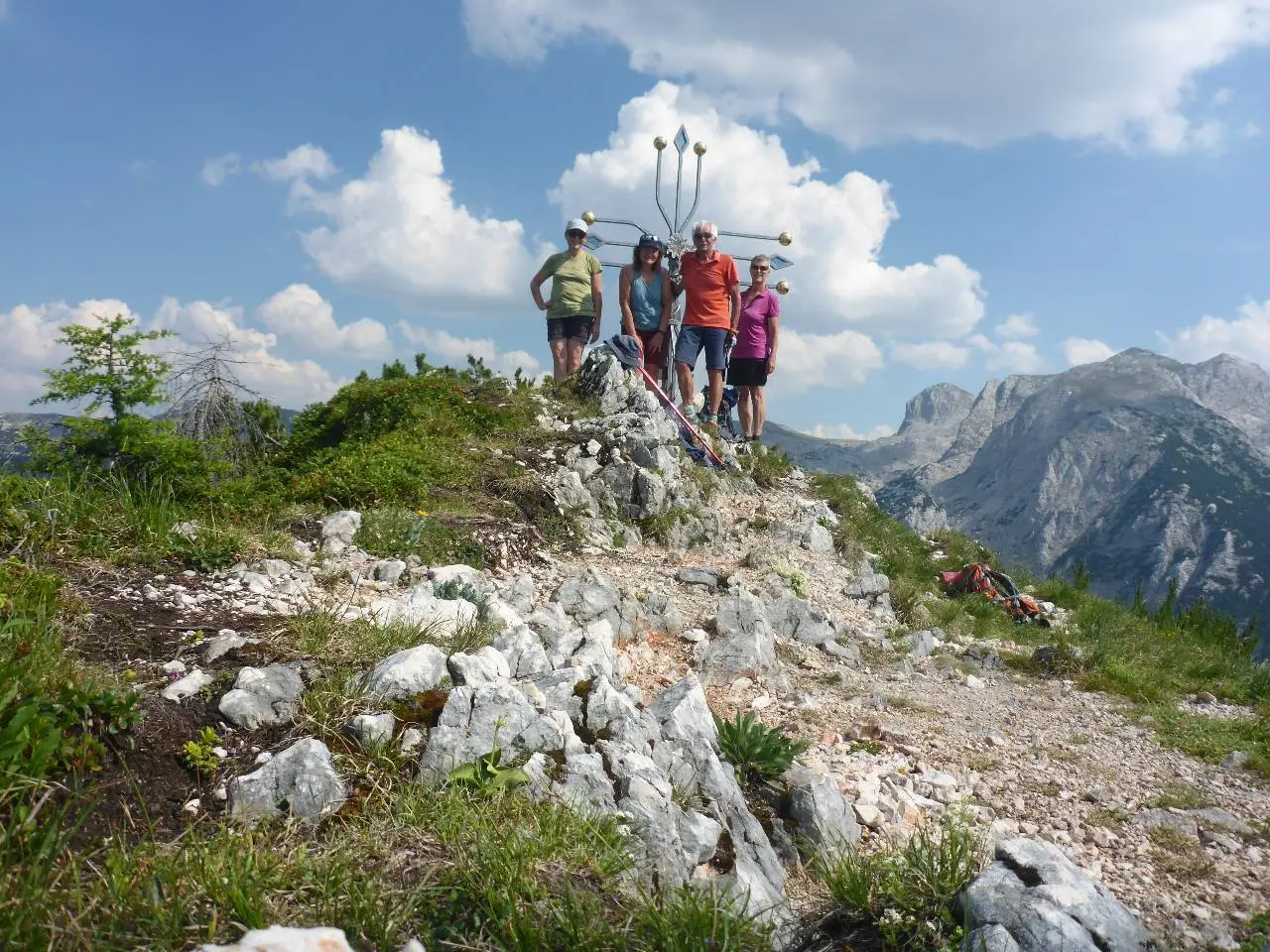 Besuch_beim_Nachbarn | © DAV Laufen