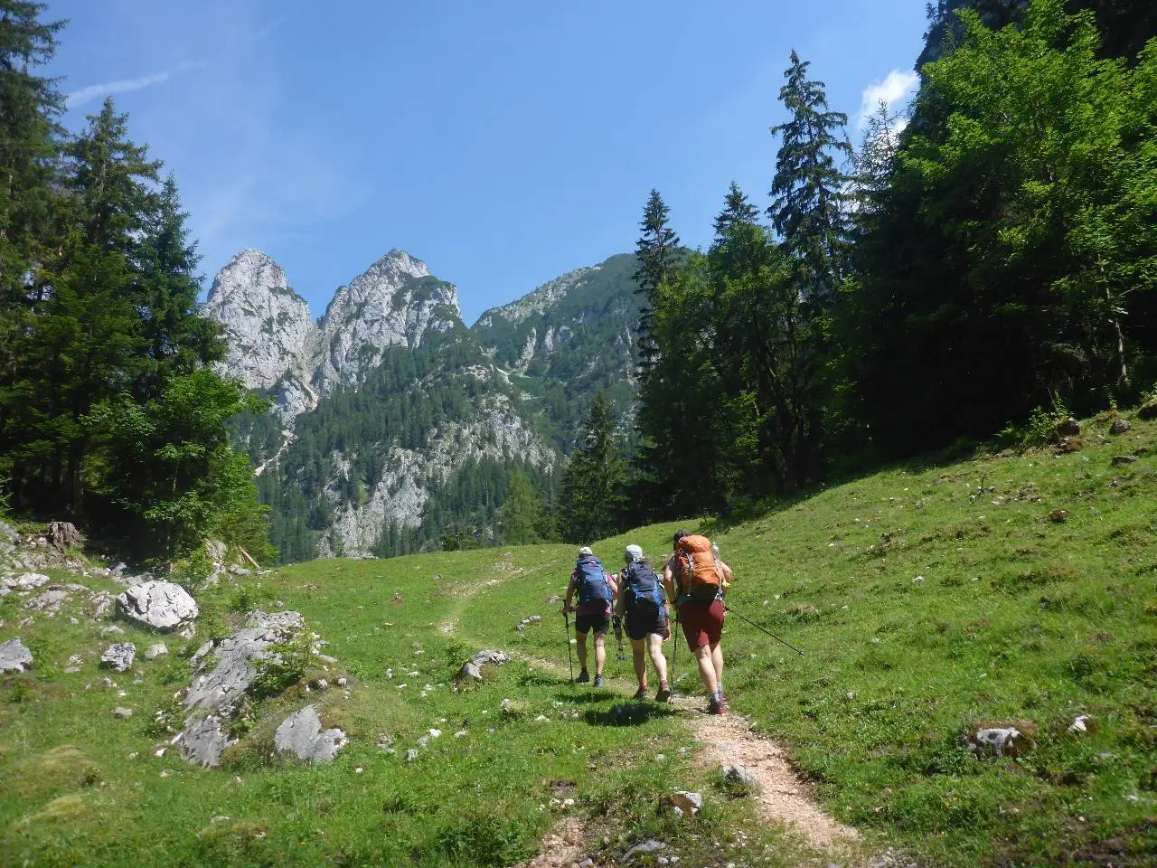 Besuch_beim_Nachbarn | © DAV Laufen
