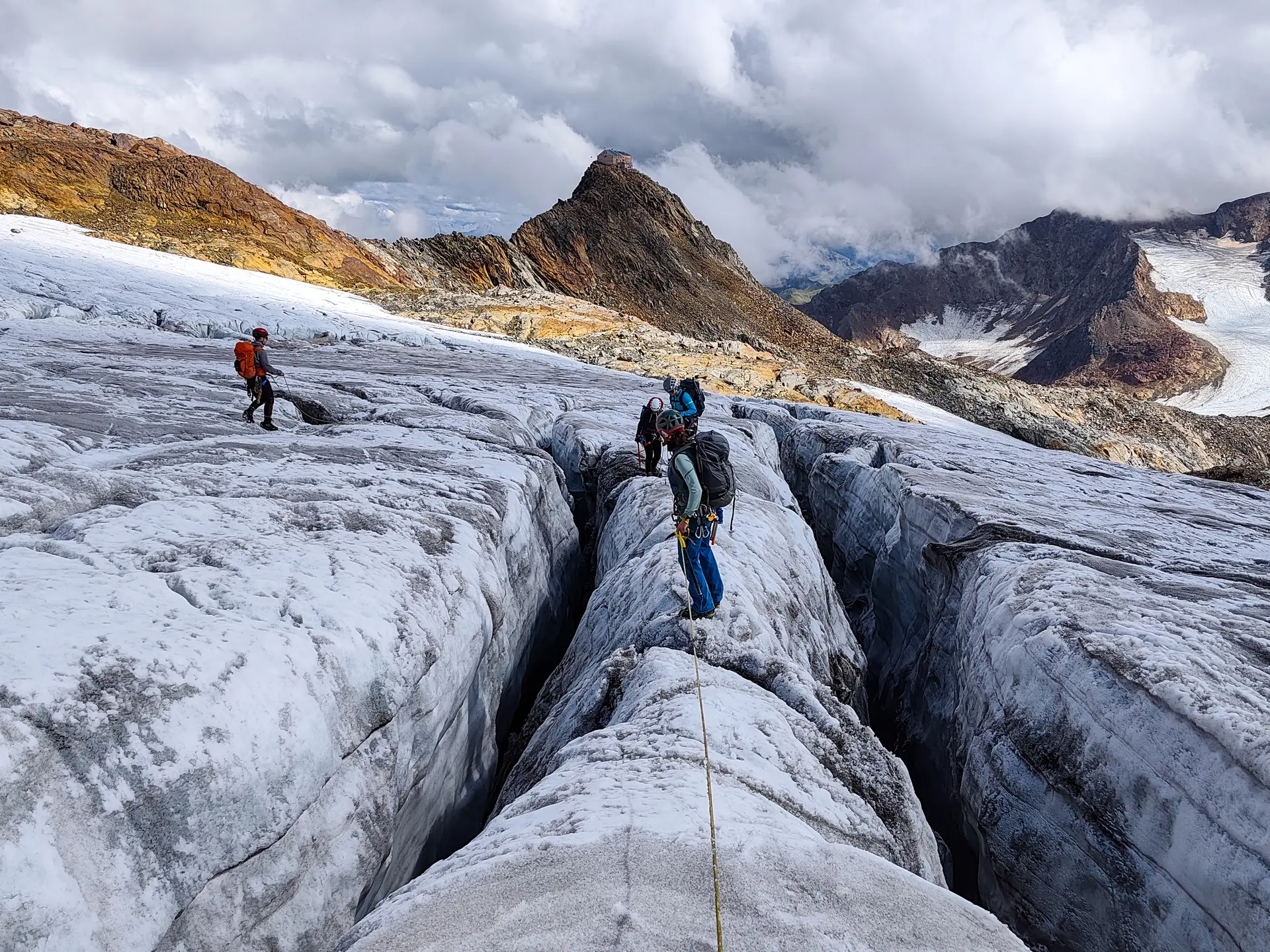 Hochtour Stubai | © DAV Laufen