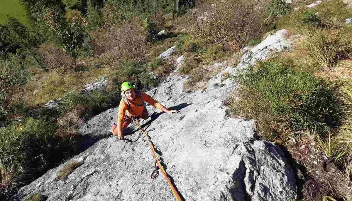 Klettern in Hohlwegen | © DAV Laufen