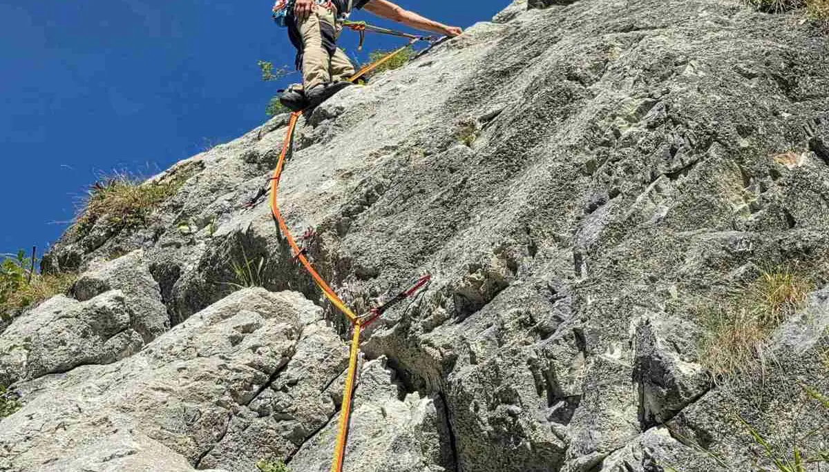 Klettern in Hohlwegen | © DAV Laufen