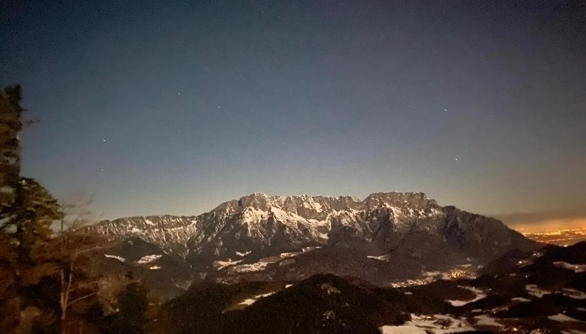 Vollmond Skitour | © DAV Laufen