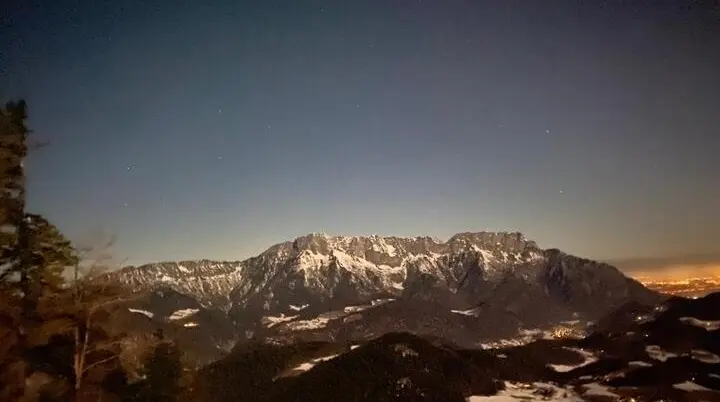 Vollmond Skitour | © DAV Laufen