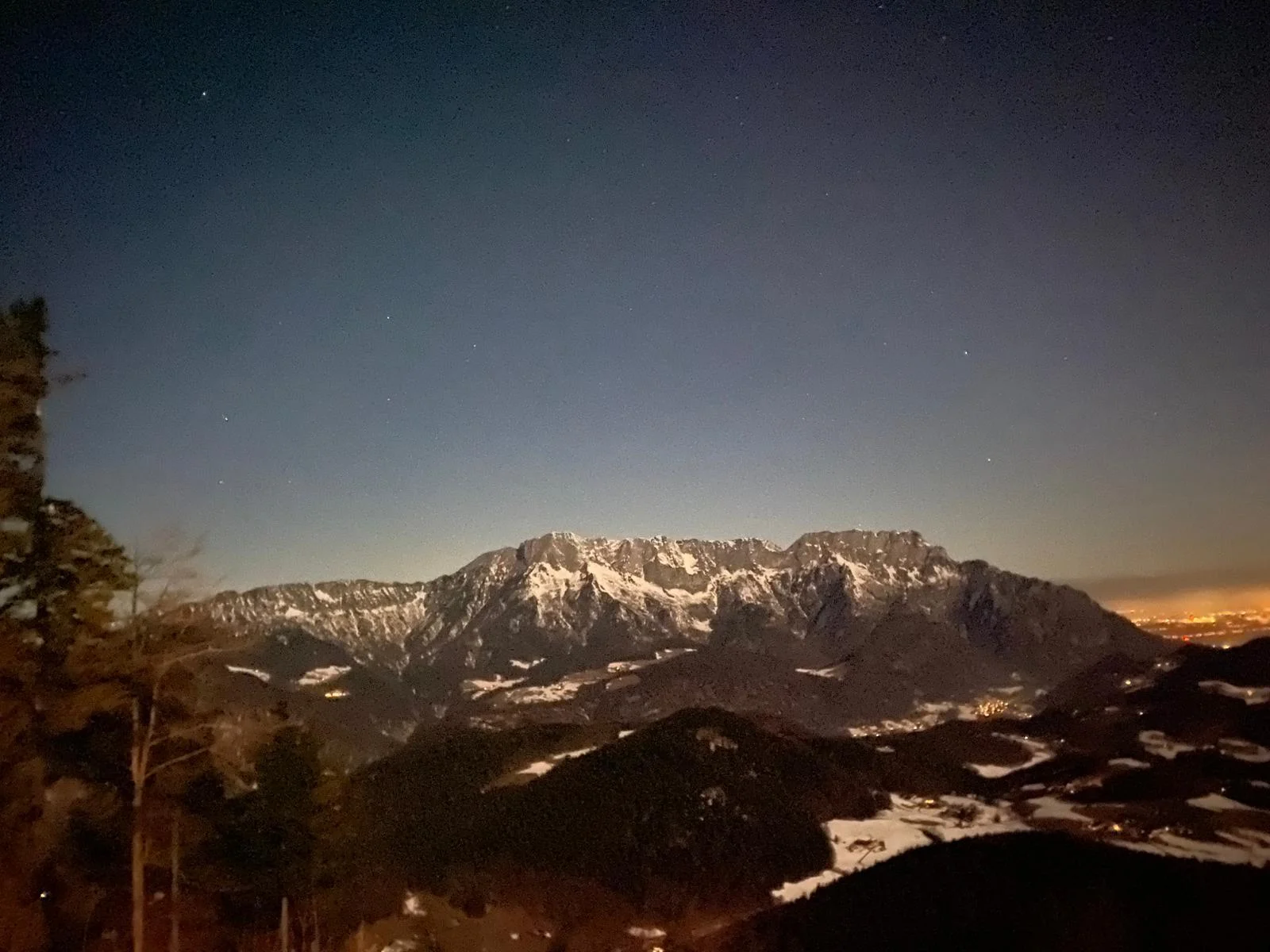 Vollmond Skitour | © DAV Laufen