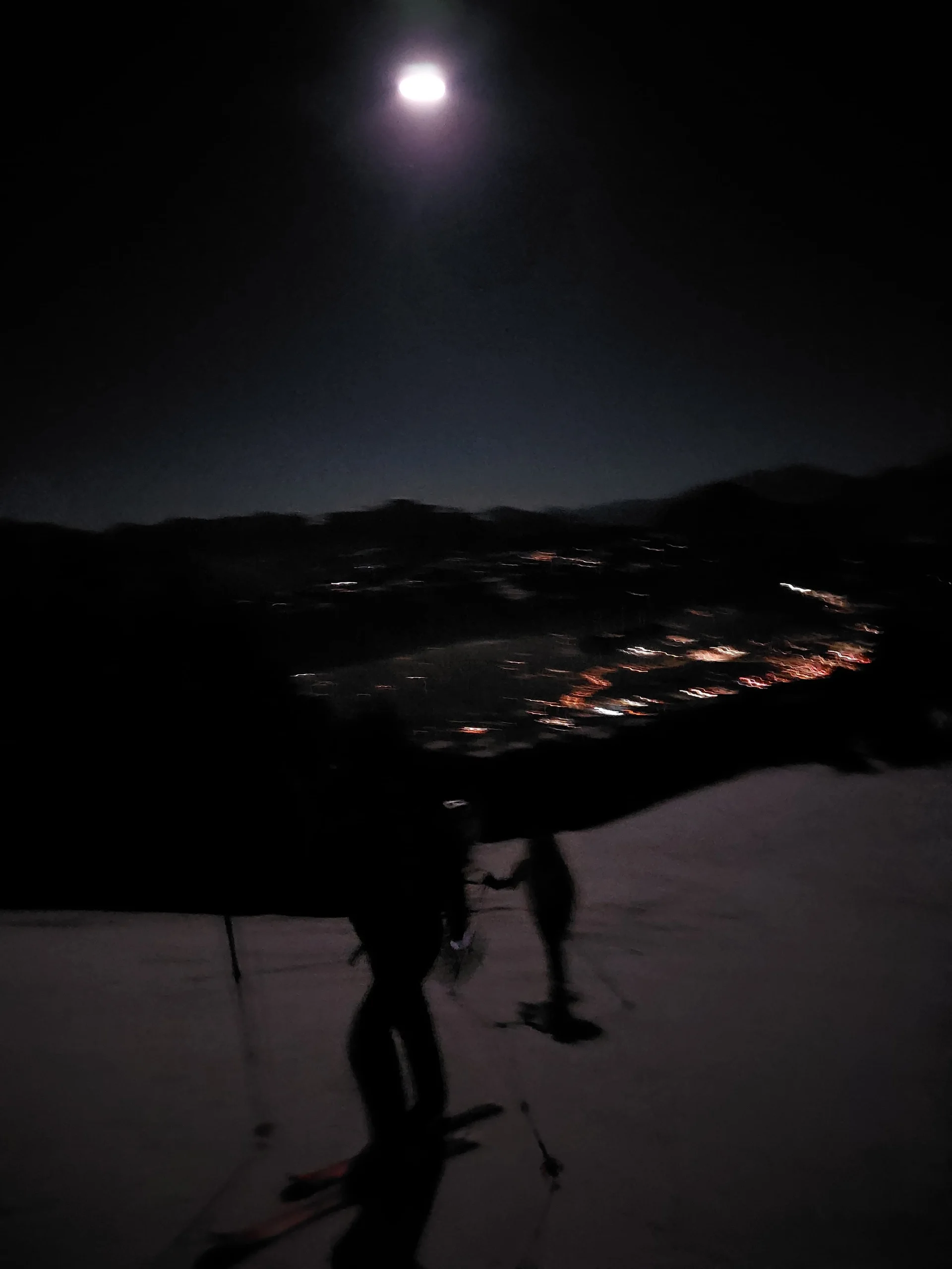Vollmond Skitour | © DAV Laufen