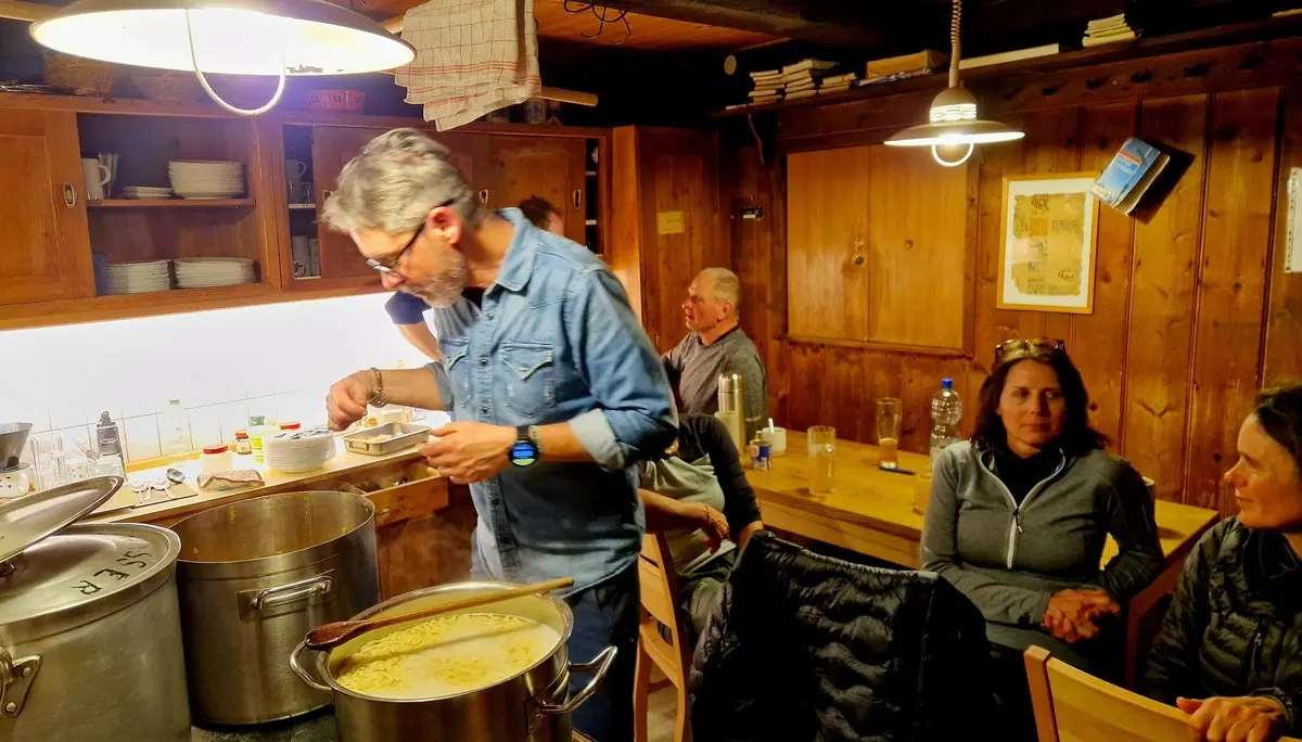 Wochenende mit der Patensektion Wasserburg auf der Laufener Hütte | © DAV Laufen