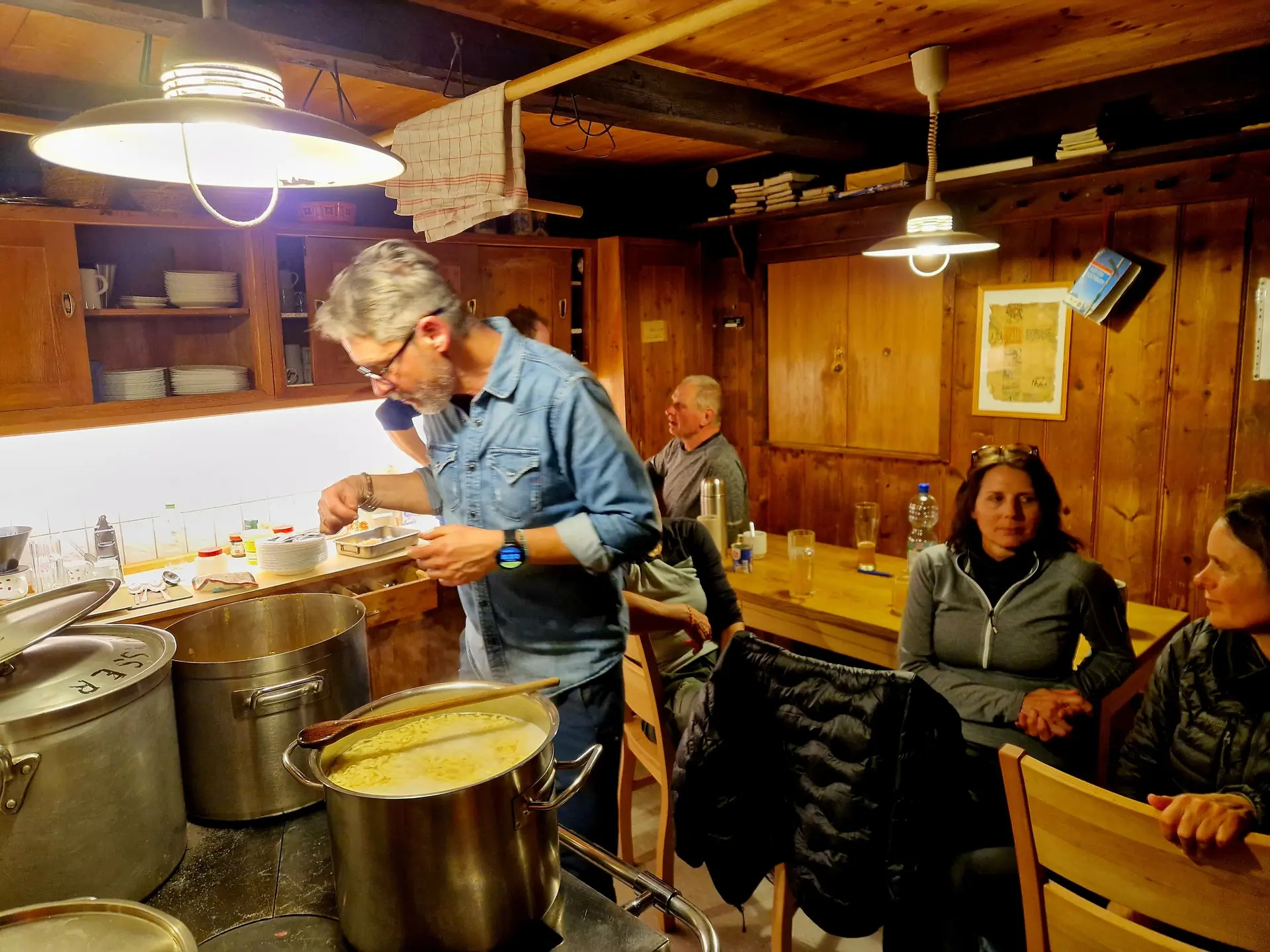 Wochenende mit der Patensektion Wasserburg auf der Laufener Hütte | © DAV Laufen