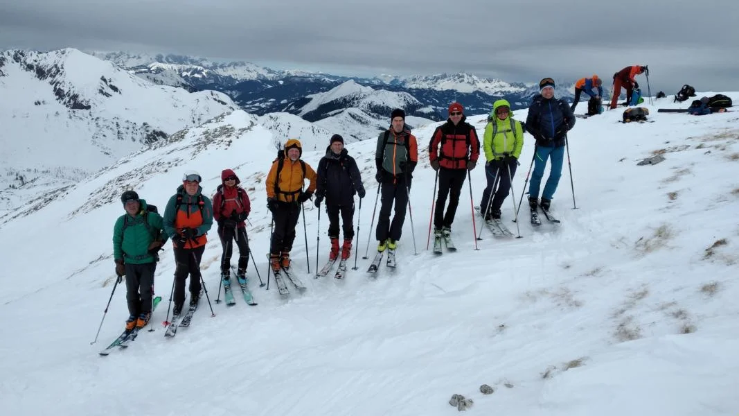 Skitour auf den Kleinen Pleislingkeil | © DAV Laufen