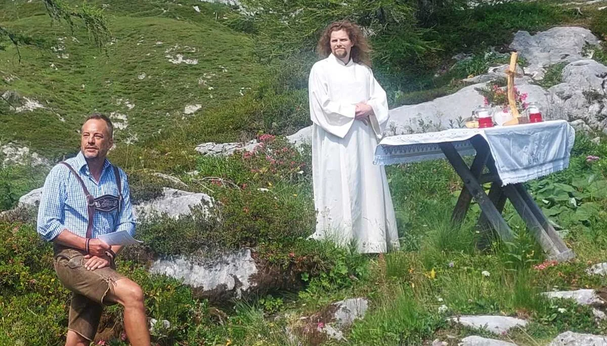 Bergmesse Laufener Hütte | © DAV Laufen