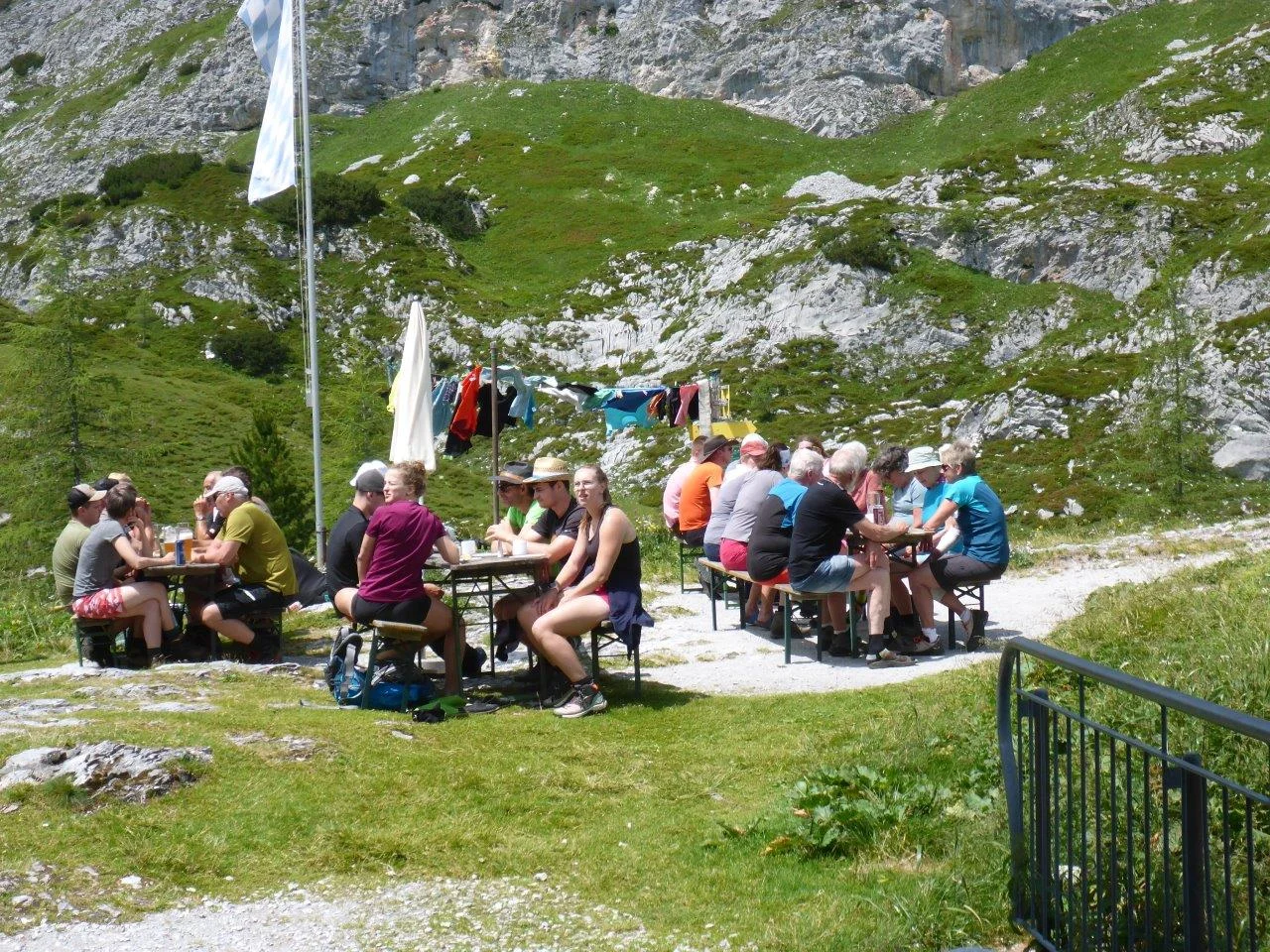 Bergmesse Laufener Hütte | © DAV Laufen