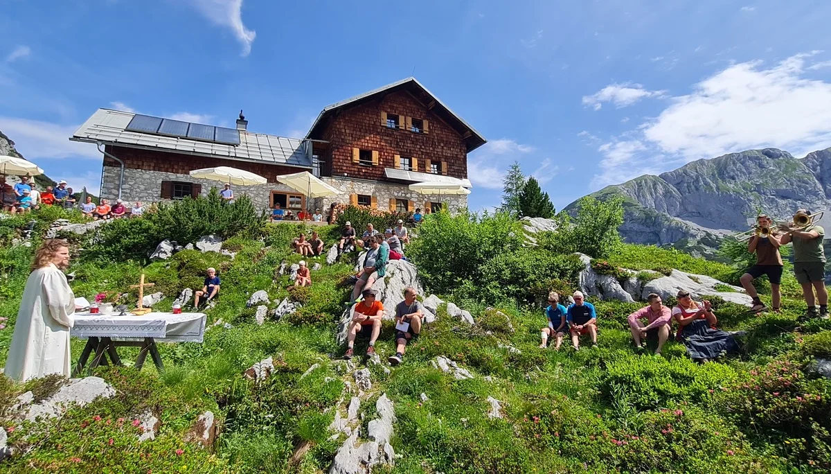 Bergmesse Laufener Hütte | © DAV Laufen