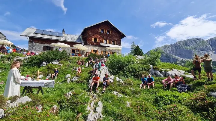 Bergmesse Laufener Hütte | © DAV Laufen