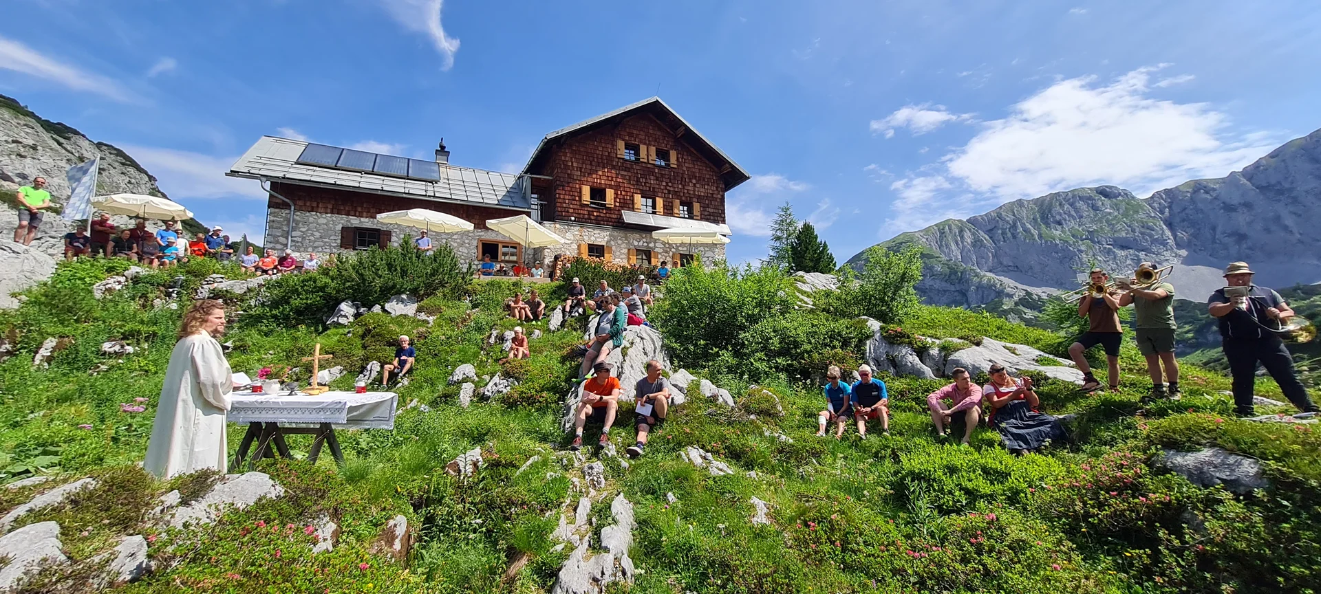 Bergmesse Laufener Hütte | © DAV Laufen