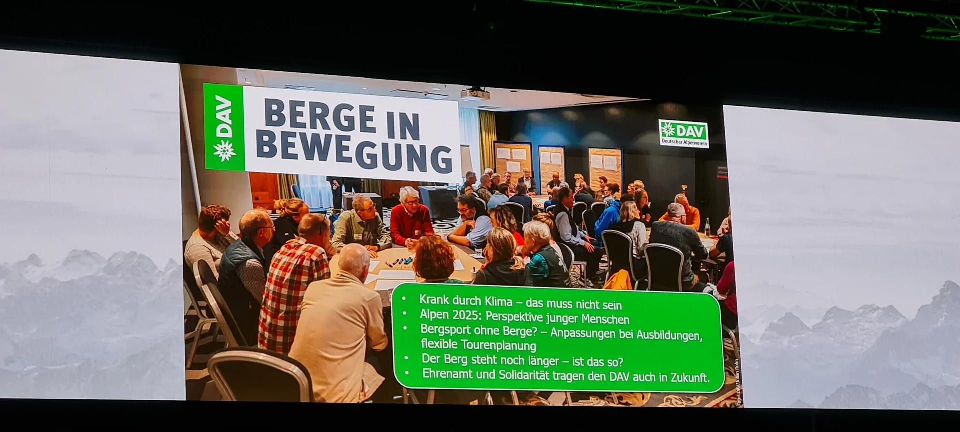 Hauptversammlung Passau | © DAV Laufen