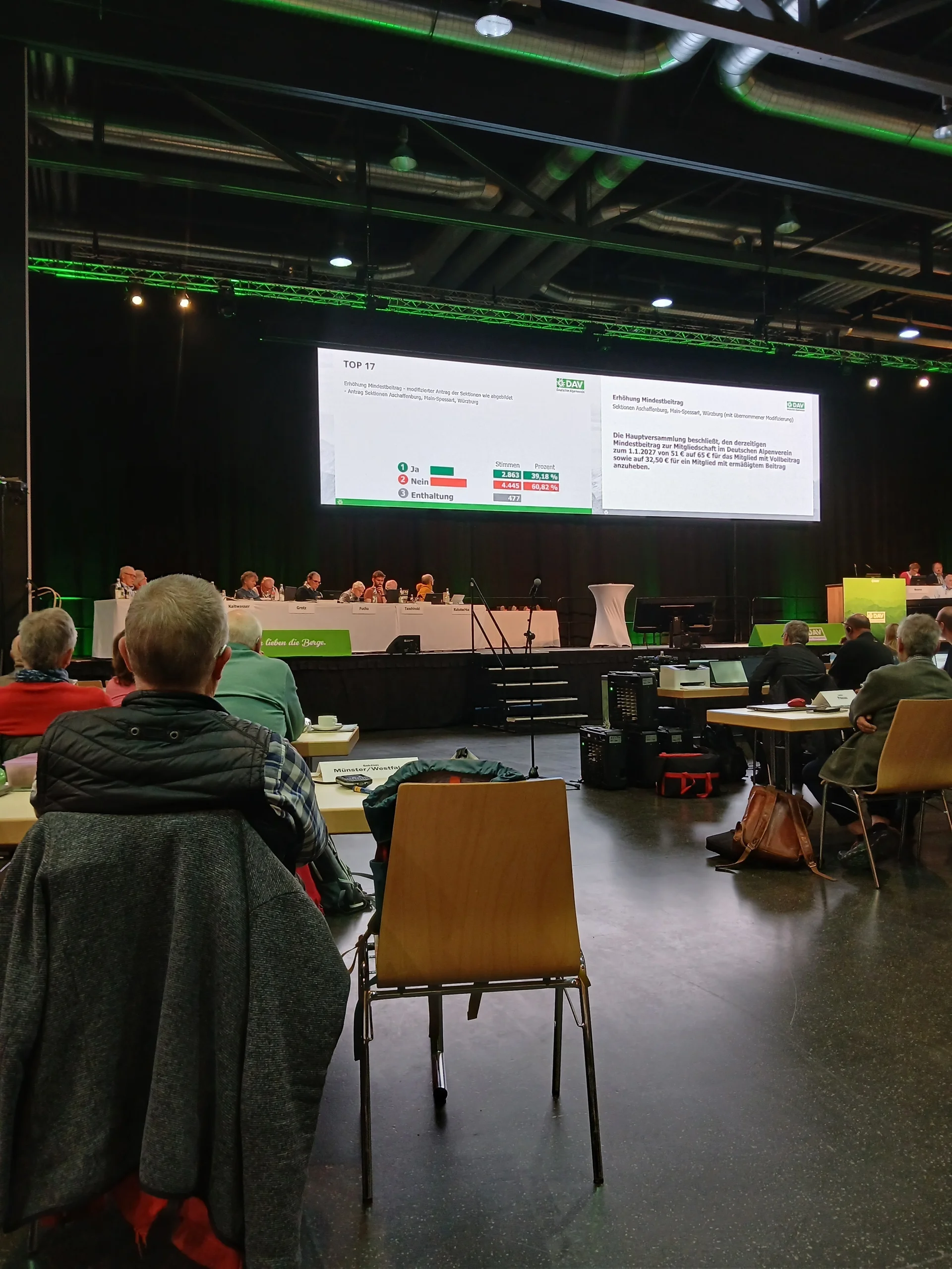 Hauptversammlung Passau | © DAV Laufen