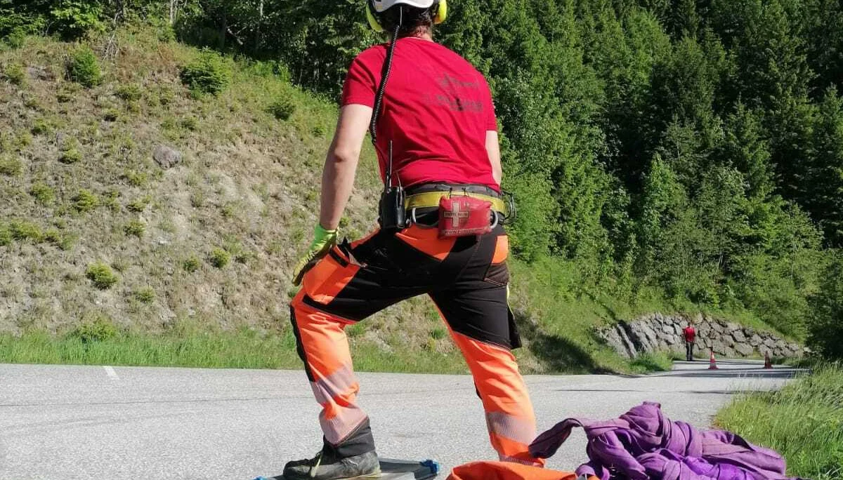 Hubschrauberversorgung  | © DAV Laufen