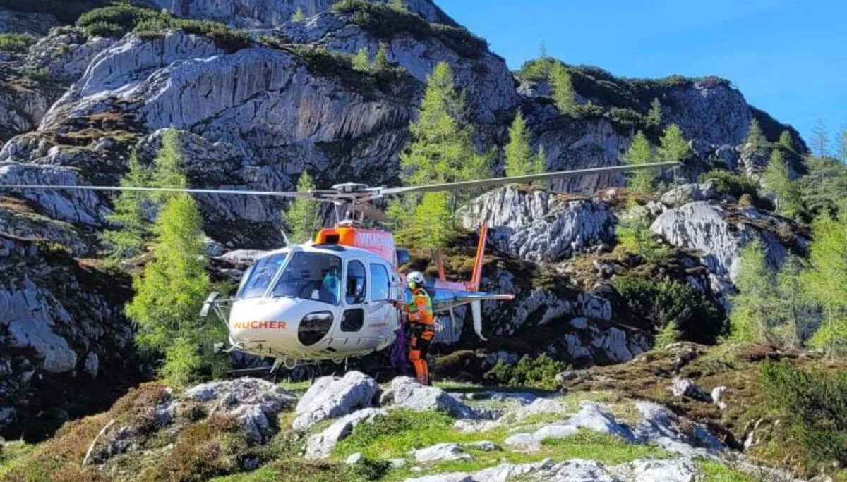 Hubschrauberversorgung  | © DAV Laufen