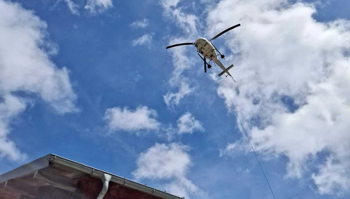 Hubschrauberversorgung  | © DAV Laufen