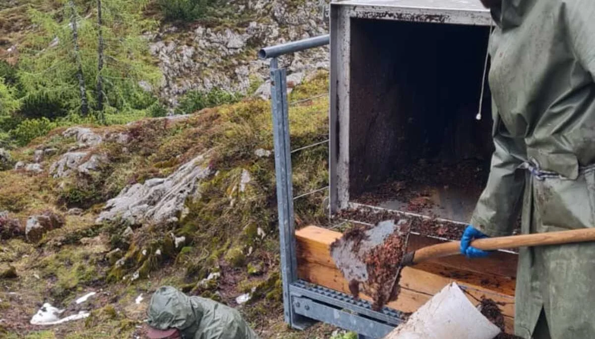 Hubschrauberversorgung  | © DAV Laufen