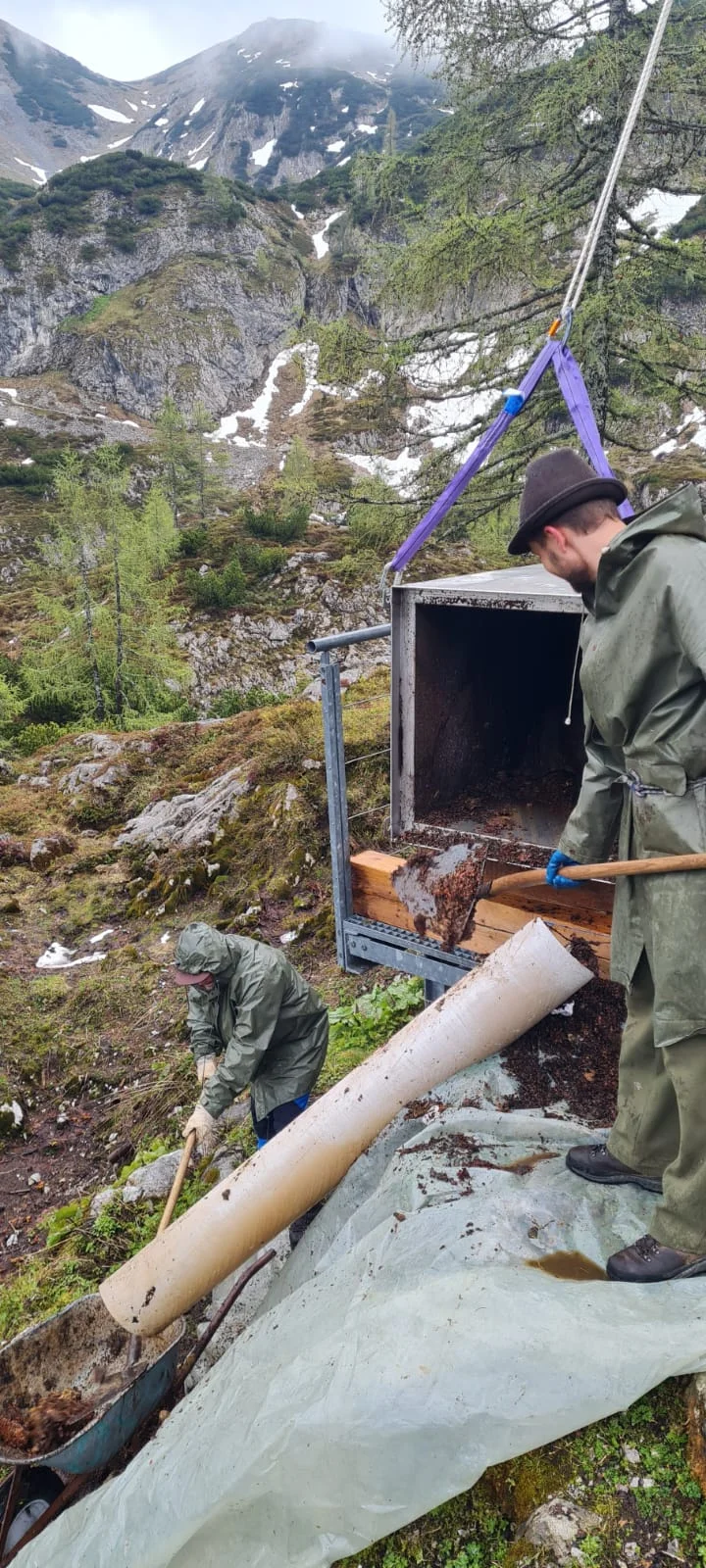 Hubschrauberversorgung  | © DAV Laufen