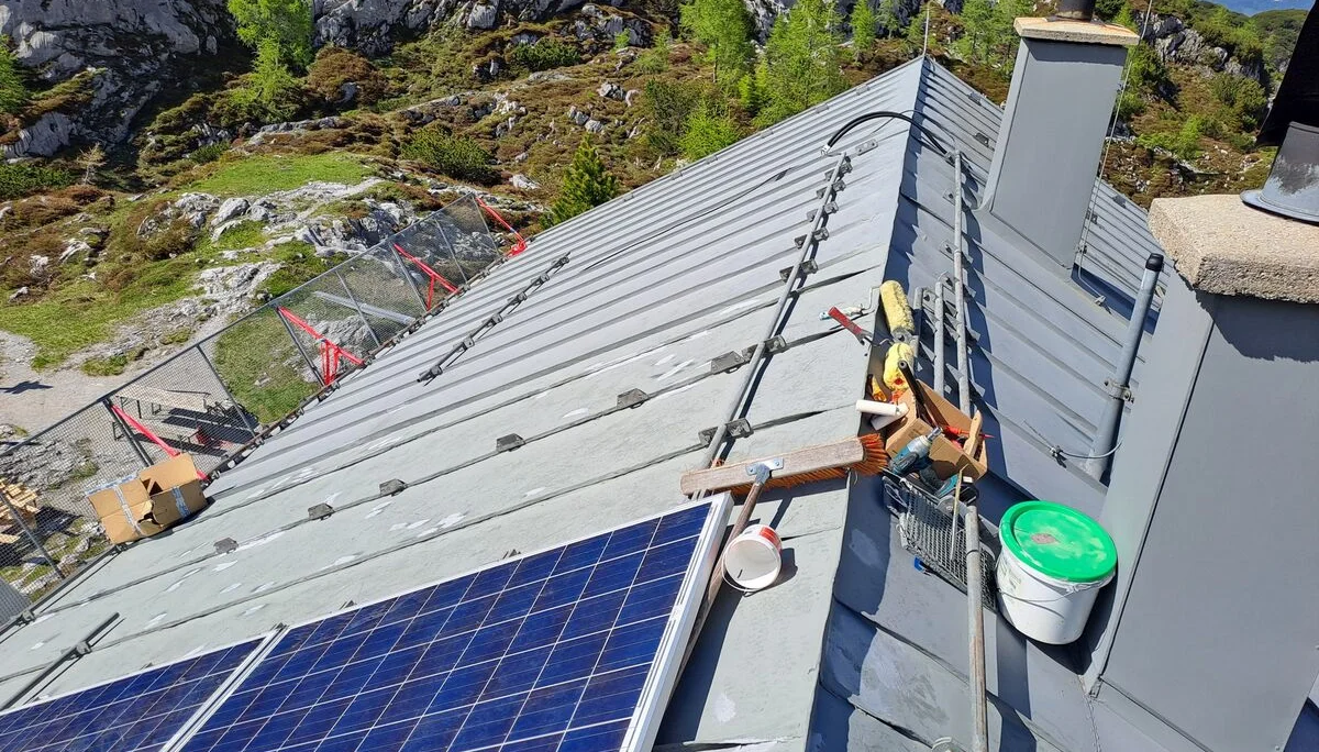 PV Umbau Laufener Hütte | © DAV Laufen