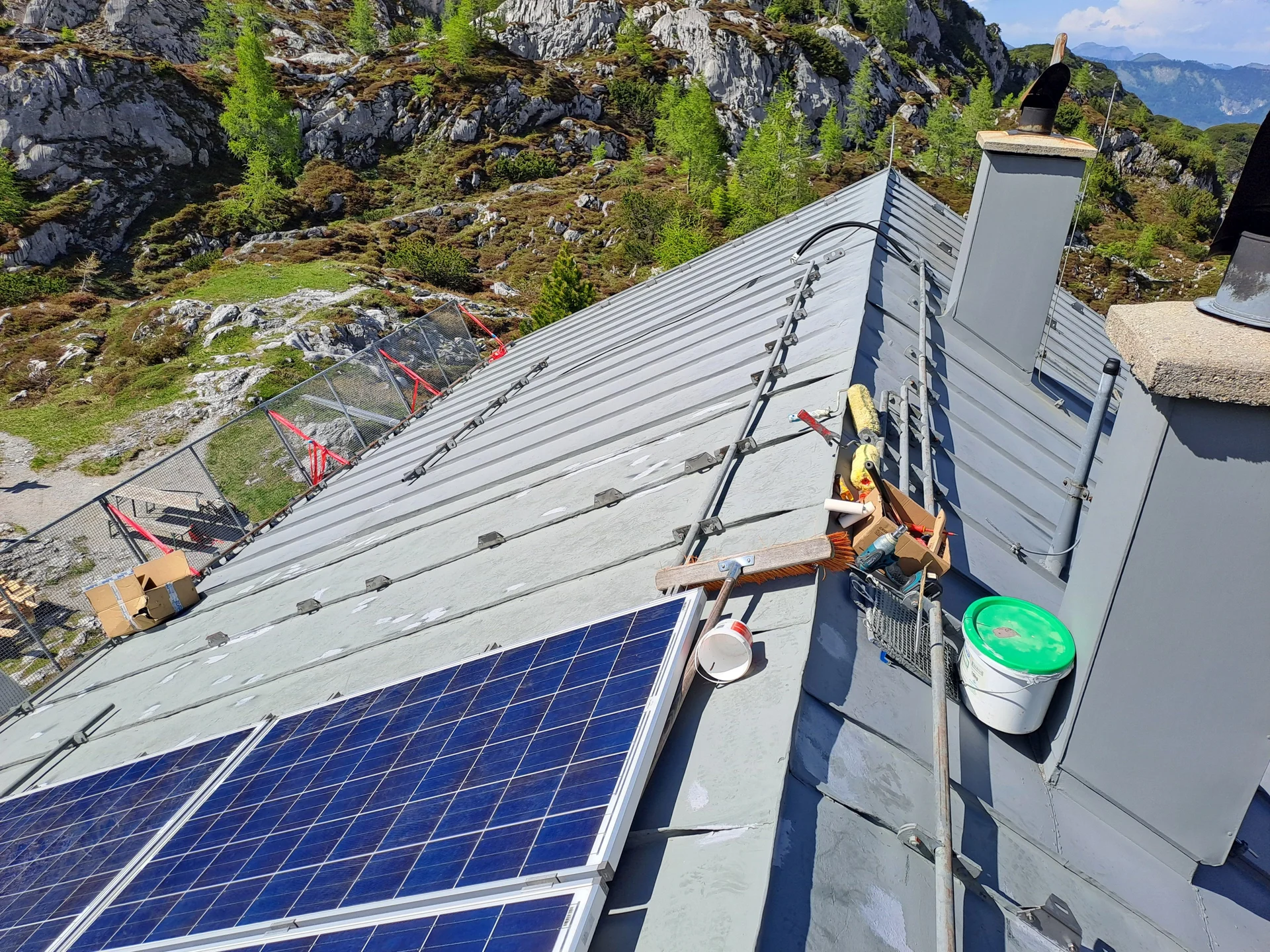 PV Umbau Laufener Hütte | © DAV Laufen