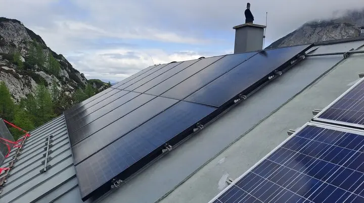 PV Umbau Laufener Hütte | © DAV Laufen