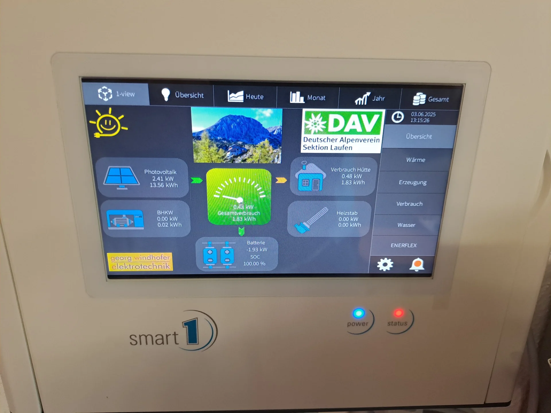 PV Umbau Laufener Hütte | © DAV Laufen