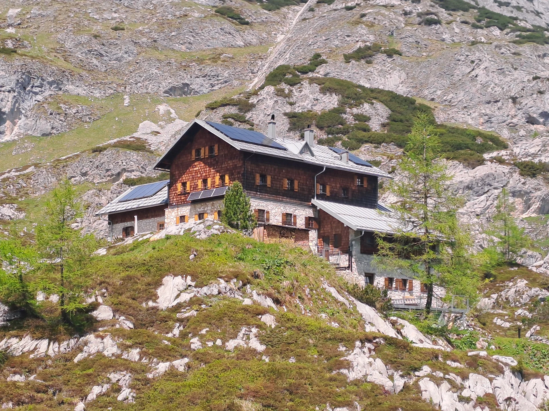 PV Umbau Laufener Hütte | © DAV Laufen