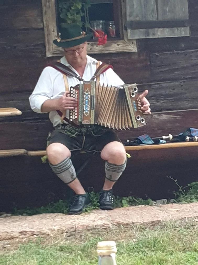 Geselliger Hoagart beim Poidai | © DAV Laufen