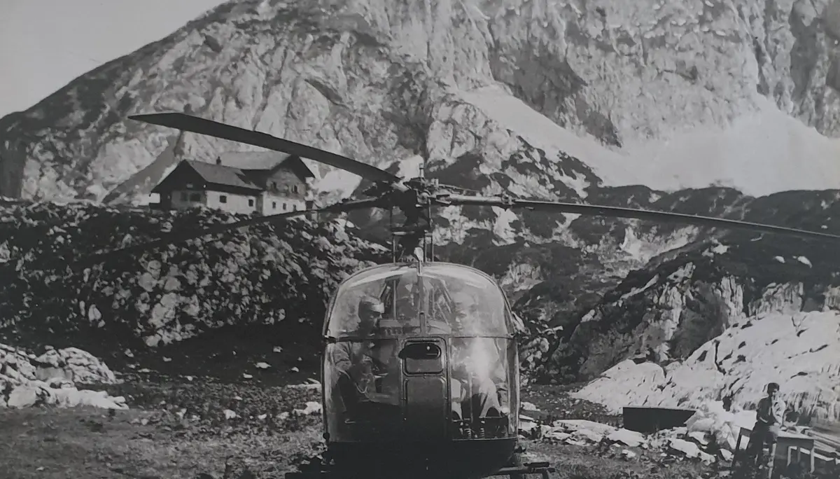 Historische Bilder Laufener Hütte | © DAV Laufen